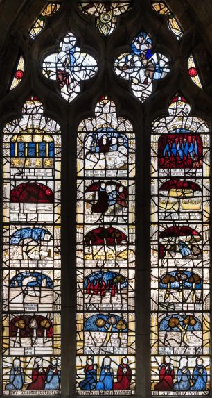 ‘The Prick of Conscience’ window (c.1410); All Saints, North Street, York. | Photo: Peter Hildebrand