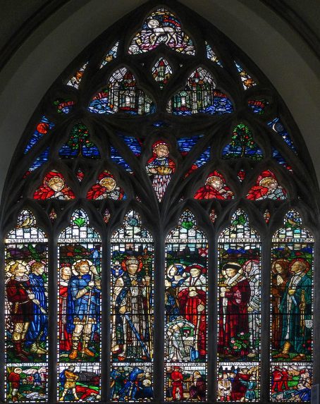 Margaret Rope, west window (1910), Shrewsbury Roman Catholic Cathedral | Photo: Arthur Rope