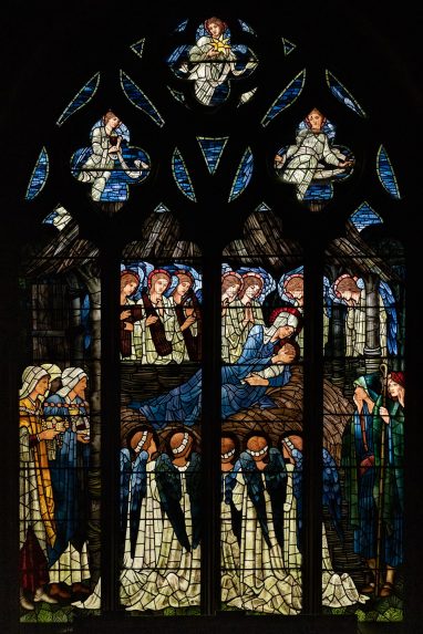 Edward Burne-Jones and Morris & Co., west window (1898), Church of St Deiniol, Hawarden, Flintshire. Edward Burne-Jones and Morris & Co., west window (1898), Church of St Deiniol, Hawarden, Flintshire. | Photo: Peter Hildebrand