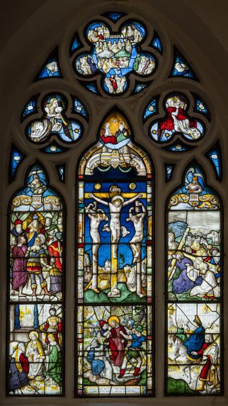 East window, Scenes from the Life of Christ (early 16th century), Church of St Gwenllwyfo, Dulas, Anglesey. East window, Scenes from the Life of Christ (early 16th century), Church of St Gwenllwyfo, Dulas, Anglesey. | Photo: Peter Hildebrand