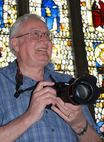 An image of Mike Dixon with his camera