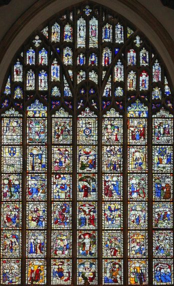 East window (15th century), Church of St Peter Mancroft, Norwich. | Photo: Mike Dixon