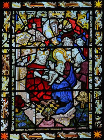 Detail of east window (15th century), Church of St Peter Mancroft, Norwich. Detail of east window (15th century), Church of St Peter Mancroft, Norwich. | Photo: Mike Dixon