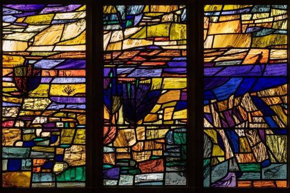 Thomas Denny, The Sower (1985), Church of St Christopher, Warden Hill, Cheltenham, Gloucestershire. Thomas Denny, The Sower (1985), Church of St Christopher, Warden Hill, Cheltenham, Gloucestershire. | Photo: Peter Hildebrand