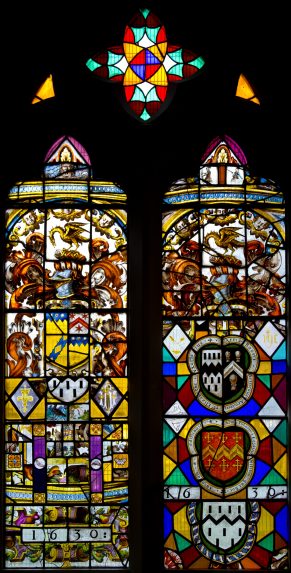 North Chapel north wall (1630 with later additions), Church of St Laurence, Upminster, London. North Chapel north wall (1630 with later additions), Church of St Laurence, Upminster, London. | Photo: Chris Parkinson