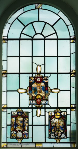 Three continental panels (1623-37), Church of St Mary and All Saints, Lambourne, Essex. | Photo: Chris Parkinson