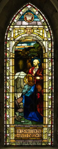 Stephen Adam, Dewar Memorial Window (1902), Arrochar Parish Church, Argyll & Bute. Stephen Adam, Dewar Memorial Window (1902), Arrochar Parish Church, Argyll & Bute. | Photo: Peter Hildebrand