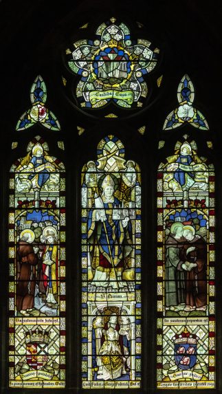 Burlison & Grylls, north aisle east bay (1891), St Ninian's Cathedral, Perth. | Photo: Peter Hildebrand