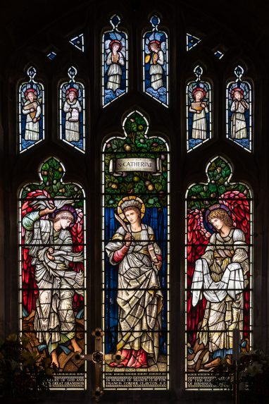 Edward Burne-Jones and Morris & Co., east window (1912), Church of St Katherine, Wormington, Gloucestershire. Edward Burne-Jones and Morris & Co., east window (1912), Church of St Katherine, Wormington, Gloucestershire. | Photo: Peter Hildebrand