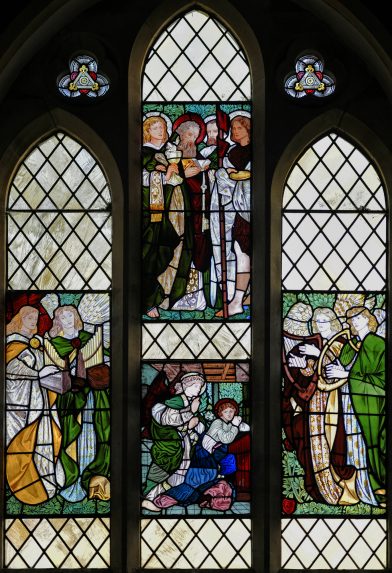 Edward Burne-Jones and Morris, Marshall, Faulkner & Co., east window (c.1862), Church of St Mary the Virgin, Frinton-on-Sea, Essex. Edward Burne-Jones and Morris, Marshall, Faulkner & Co., east window (c.1862), Church of St Mary the Virgin, Frinton-on-Sea, Essex. | Photo: Chris Parkinson