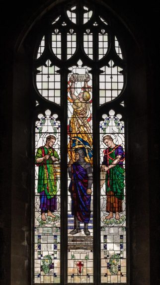 Margaret Chilton, south window, south transept (1915), Church of St Alban, Westbury Park, Bristol | Photo: Peter Hildebrand