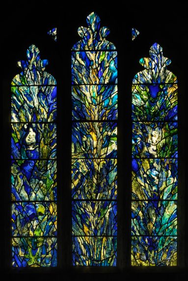 Tom Denny, Millennium window (2000), Church of All Saints, Bolton Percy, N Yorkshire. | Photo: James Davies