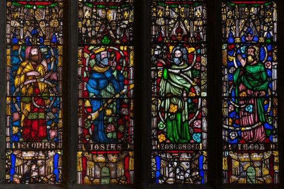 Alfred & Henri Gerente, detail of Tree of Jesse window (1853), Sheffield Cathedral. | Photo: Peter Hildebrand