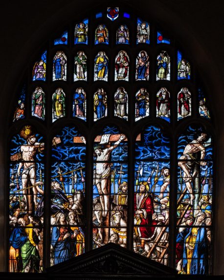 The Monogrammist JDB, east window (1638), Peterhouse Chapel, Cambridge. The Monogrammist JDB, east window (1638), Peterhouse Chapel, Cambridge. | Photo: Peter Hildebrand by permission of the Master and Fellows of Peterhouse