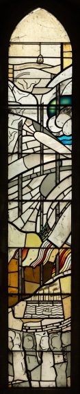 Kuni Kajiwara and Glantawe Studios, west window of two collectively known as the Butterfly windows (1981), Collegiate and Parish Church of St Mary, Swansea. | Photo: Peter Hildebrand