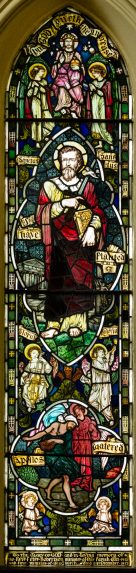 Andrew Rigby Gray and William Meikle & Sons, south nave window (1913), Lamlash Parish Church, Lamlash, Isle of Arran. Andrew Rigby Gray and William Meikle & Sons, south nave window (1913), Lamlash Parish Church, Lamlash, Isle of Arran. | Photo: Peter Hildebrand