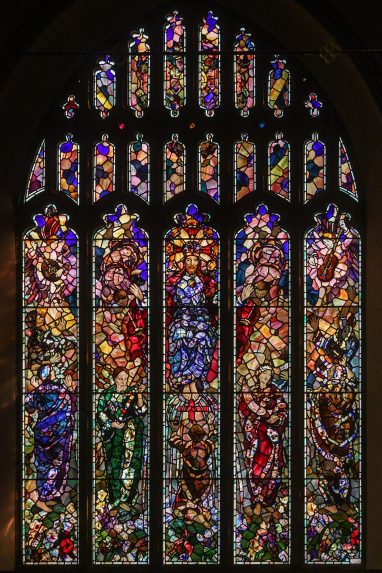Leonard Walker and James Powell & Sons, east window (1954), Church of St Peter & St Paul, Tonbridge, Kent. Leonard Walker and James Powell & Sons, east window (1954), Church of St Peter & St Paul, Tonbridge, Kent. | Photo: Alan Brooks