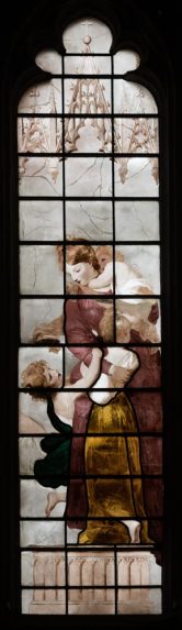 Thomas Jervais, detail of Antechapel west window (1779-85), New College Chapel, Oxford. Thomas Jervais, detail of Antechapel west window (1779-85), New College Chapel, Oxford. | Photo: Peter Hildebrand - Reproduced by kind permission of the Warden & Scholars of New College Oxford