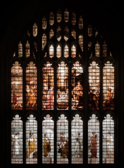 Thomas Jervais, Antechapel west window (1779-85), New College Chapel, Oxford. | Photo: Peter Hildebrand - Reproduced by kind permission of the Warden & Scholars of New College Oxford