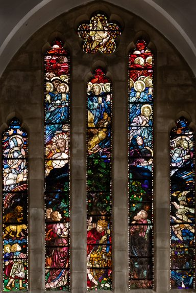 Henry Payne, east window (1908), Church of St Martin, Kensal Rise, London. | Photo: Peter Hildebrand