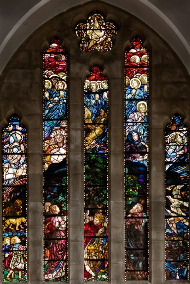 Henry Payne, east window (1908), Church of St Martin, Kensal Rise, London. Henry Payne, east window (1908), Church of St Martin, Kensal Rise, London. | Photo: Peter Hildebrand
