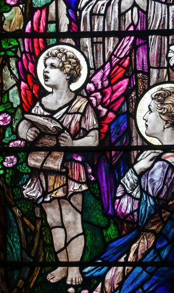 Theodora Salusbury, detail of south-east apse window (1926), Church of St John the Baptisit, Honiley, Warwickshire. Theodora Salusbury, detail of south-east apse window (1926), Church of St John the Baptisit, Honiley, Warwickshire. | Photo: Andrew Loutit