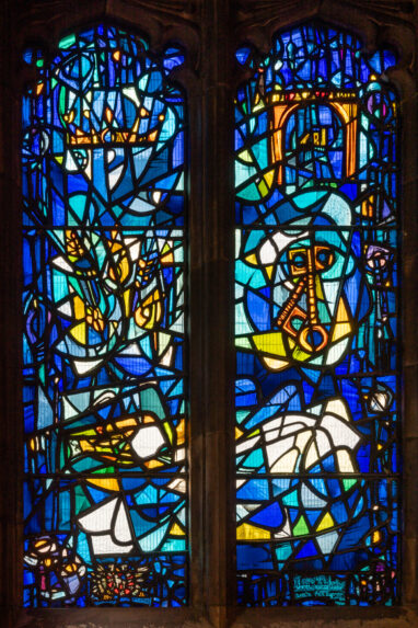 Harvey Salvin, City of Perth window (1975), St John's Kirk, Perth. | Photo: Peter Hildebrand