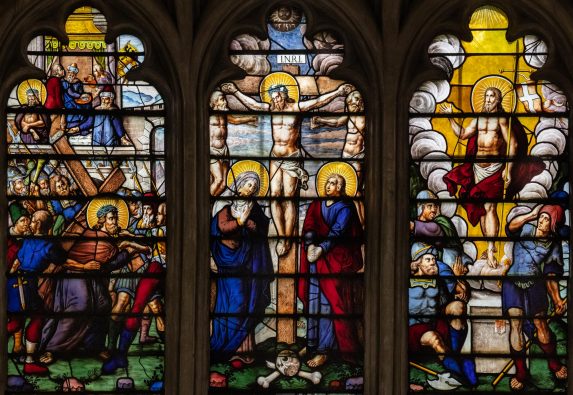 Detail of east window (1622), Chapel of Wadham College, Oxford. Detail of east window (1622), Chapel of Wadham College, Oxford. | Photo: Peter Hildebrand