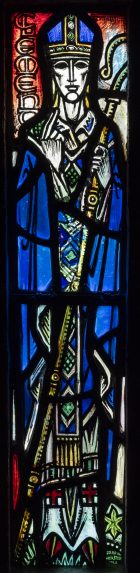 Gordon Webster, St Clement window (1964), Dunblane Cathedral. | Photo: Peter Hildebrand