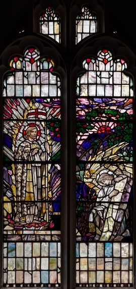 Christopher Whall, Resurrection window (1911), Church of St Martin of Tours, Chelsfield, London. | Photo: Peter Hildebrand