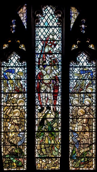 Morris and Alice Meredith Williams, Shrine window (1925), St John's Kirk, Perth. | Photo: Revd. John Murdoch