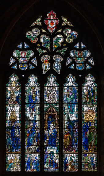 Douglas Strachan, north aisle east window (1929), Church of St Thomas the Martyr, Winchelsea, East Sussex. Douglas Strachan, north aisle east window (1929), Church of St Thomas the Martyr, Winchelsea, East Sussex. | Photo: Peter Hildebrand