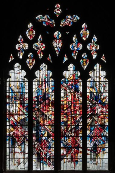 Alan Younger, south nave window (c.1992), Chester Cathedral | Photo: Peter Hildebrand