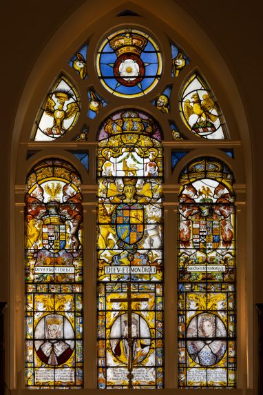 Abraham van Linge, east window (1631), Church of St Mary, Battesea, London. | Photo: Peter Hildebrand