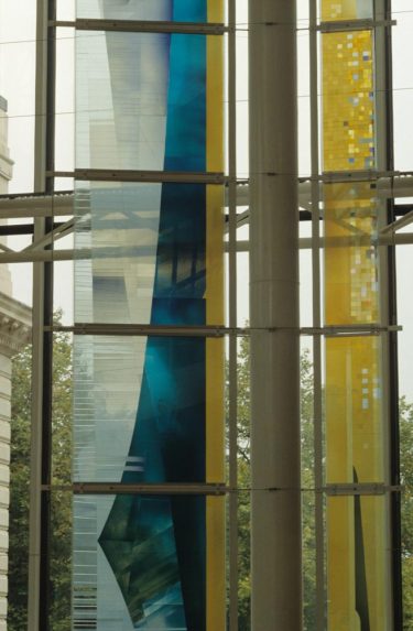Alexander Beleschenko, main entrance panels (1989), Essex County Council, County Hall, Chelmsford. Alexander Beleschenko, main entrance panels (1989), Essex County Council, County Hall, Chelmsford. | Photo: Jocelyn Glanfield