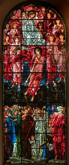 Edward Burne-Jones and Morris &Co., west window (1897), Birmingham Cathedral. Edward Burne-Jones and Morris &Co., west window (1897), Birmingham Cathedral. | Photo: Peter Hildebrand