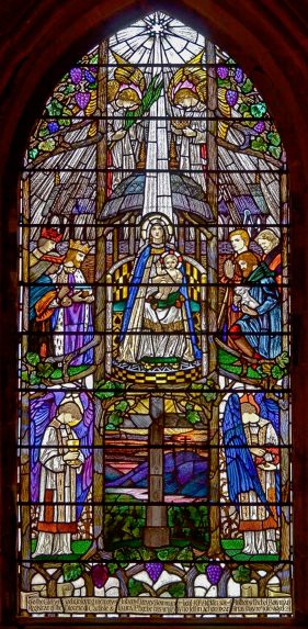 Veronica Whall, Bowman window (c.1926), St Catherine's Chapel, Carlisle Cathedral. | Photo: Carlisle Cathedral