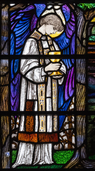 Veronica Whall, detail of the Bowman window (c.1926), St Catherine's Chapel, Carlisle Cathedral. Veronica Whall, detail of the Bowman window (c.1926), St Catherine's Chapel, Carlisle Cathedral. | Photo: Peter Hildebrand
