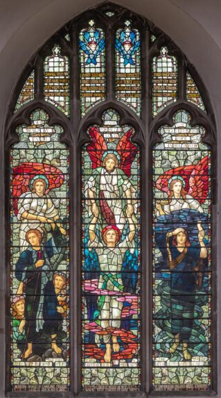 Henry Holiday, Holderness window (1905), Chelmsford Cathedral. | Photo: Peter Hildebrand