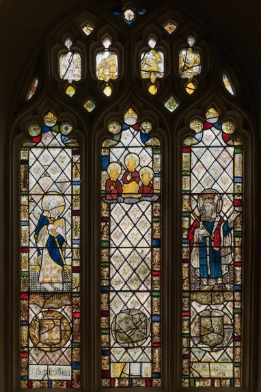 ‘Cadbury Master’, nave north window (late 15th century), Church of St Michael, Doddiscombsleigh, Devon. | Photo: Peter Hildebrand