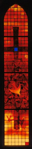 Martin Donlin, detail of west window (2001), Swansea Minster. Martin Donlin, detail of west window (2001), Swansea Minster. | Photo: Martin Donlin