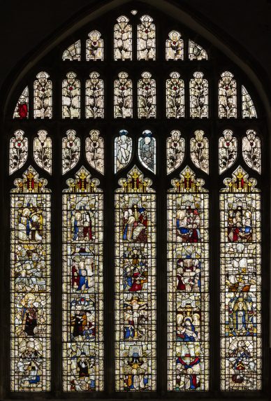 East window (c.1465-80), Church of St Peter & St Paul, East Harling, Norfolk. | Photo: Peter Hildebrand