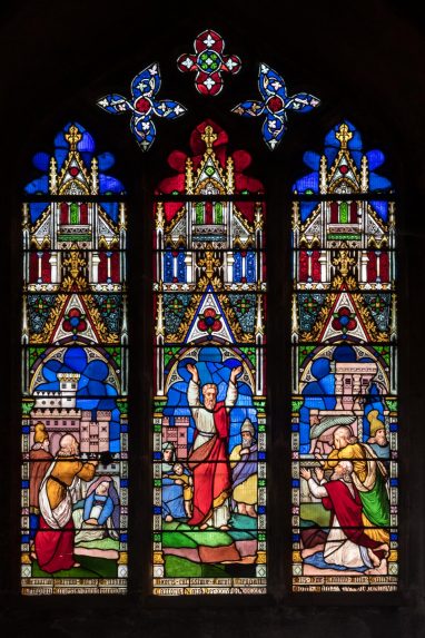 George Hedgeland, Jonah window (1858), Ely Cathedral. | Photo: Peter Hildebrand