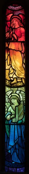 James Egan, south aisle east window (1899), Church of St Andrew, Upper Hambleton, Oakham, Rutland. | Photo: Peter Hildebrand