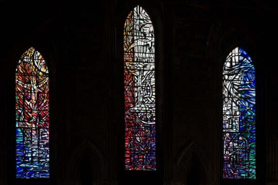 Alan Davis, the Tyrrell Window (2012), Hexham Abbey, Hexham, Northumberland. | Photo: Peter Hildebrand