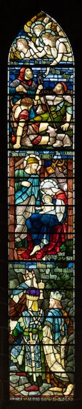 Henry Holiday, The Nativity window (1902), Chancel, Brechin Cathedral, Angus. | Photo: Peter Hildebrand