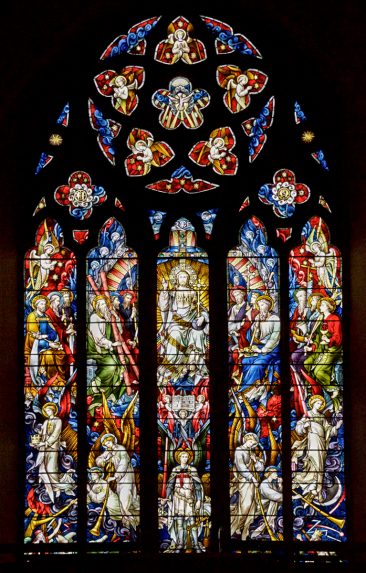 John Hardman & Co., west window (1887), St Andrew's Cathedral, Inverness. John Hardman & Co., west window (1887), St Andrew's Cathedral, Inverness. | Photo: St Andrew's Cathedral