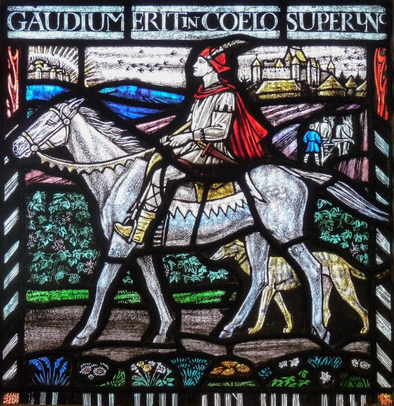 Margaret Agnes Rope, detail of Prodigal Son window (1915), Catholic Church of St Mary, Lanark, Lanarkshire. Margaret Agnes Rope, detail of Prodigal Son window (1915), Catholic Church of St Mary, Lanark, Lanarkshire. | Photo: Arthur Rope