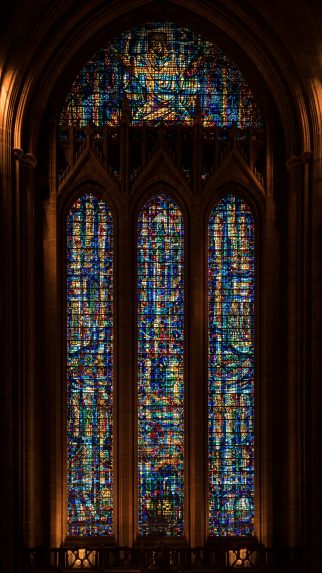 Carl Edwards, west window (1979), Liverpool Cathedral. | Photo: Peter Hildebrand