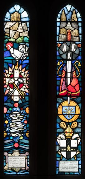 Jane Gray, St Peter and St Martin, south nave window (1975), Church of St Peter, Martindale, Cumbria. | Photo: Peter Hildebrand